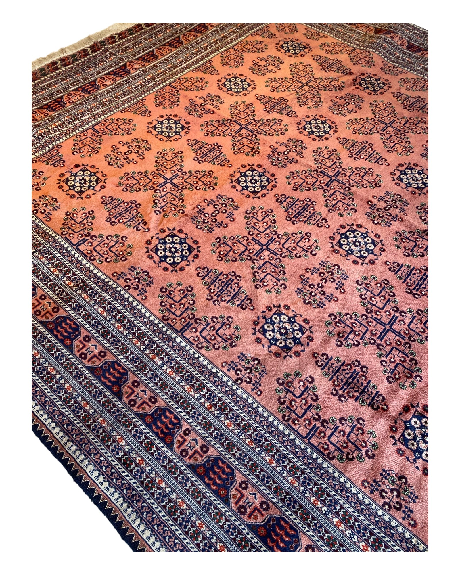 Extra Large Rug 360cm x 240cm Pink Khargul