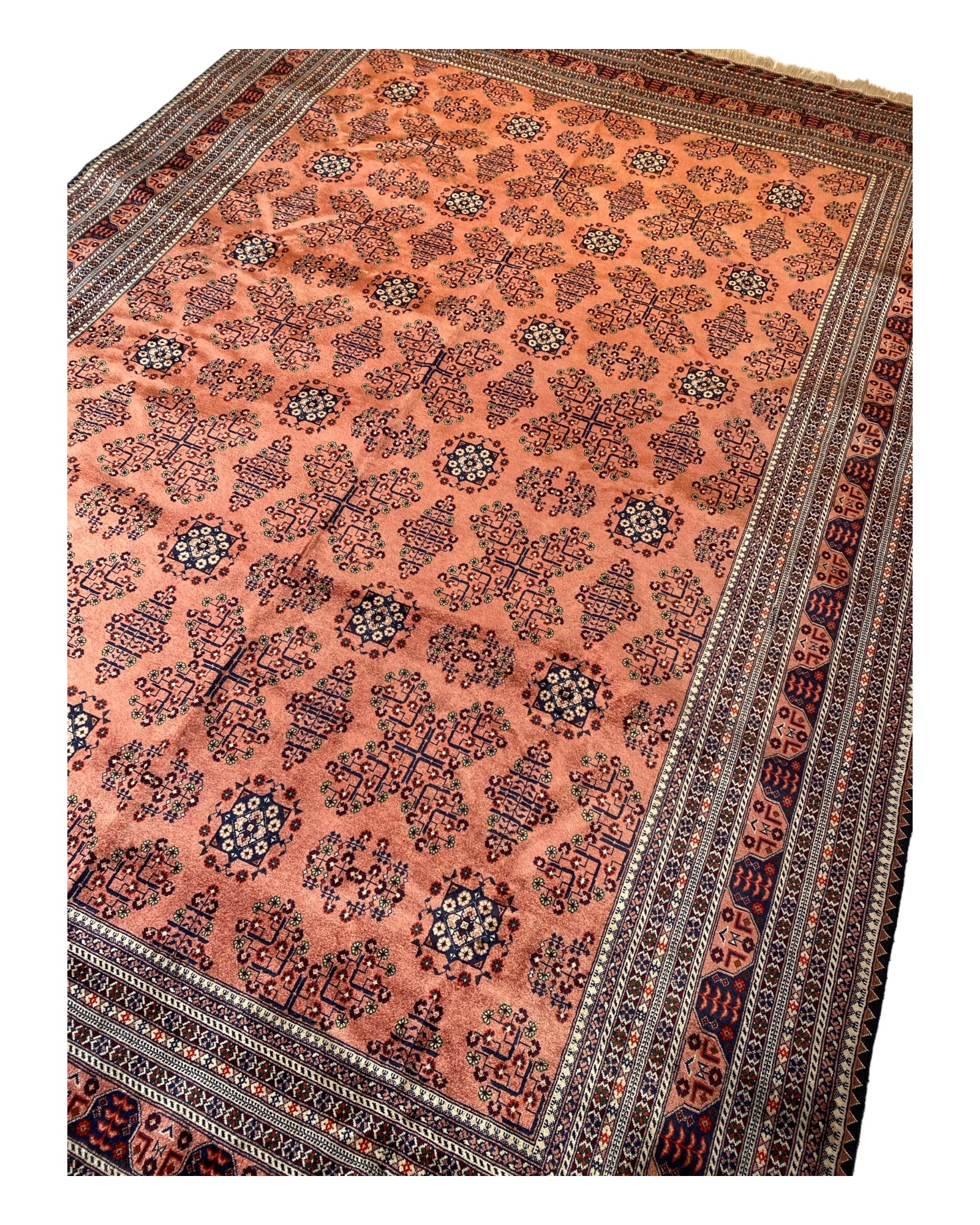 Extra Large Rug 360cm x 240cm Pink Khargul