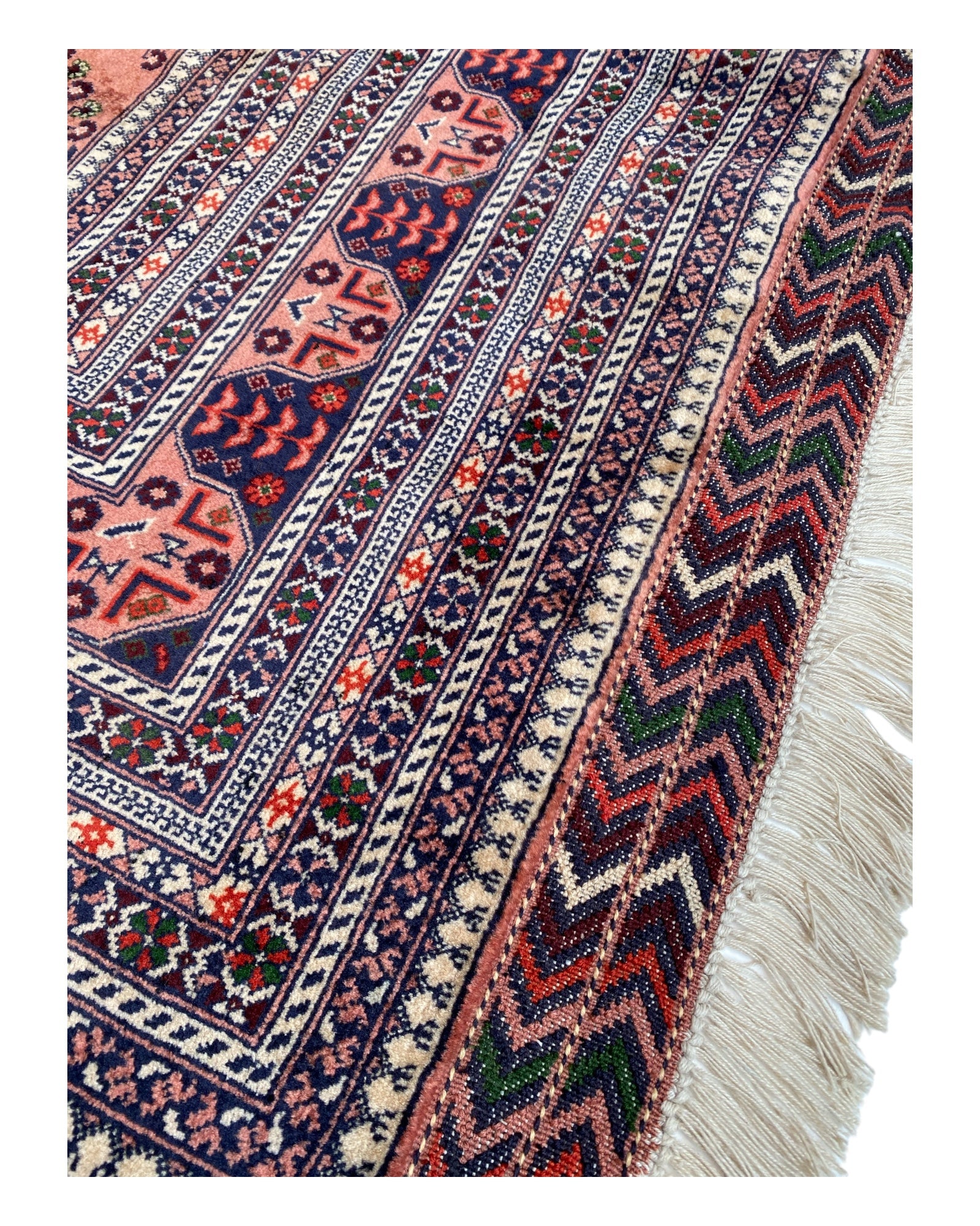 Extra Large Rug 360cm x 240cm Pink Khargul