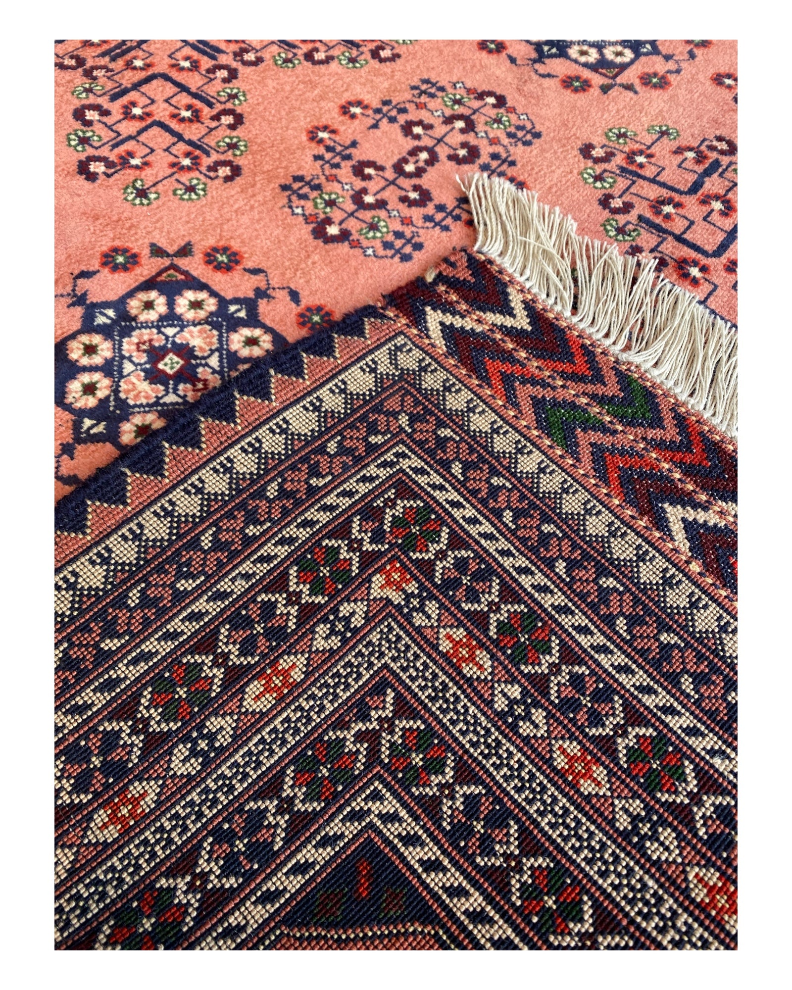 Extra Large Rug 360cm x 240cm Pink Khargul