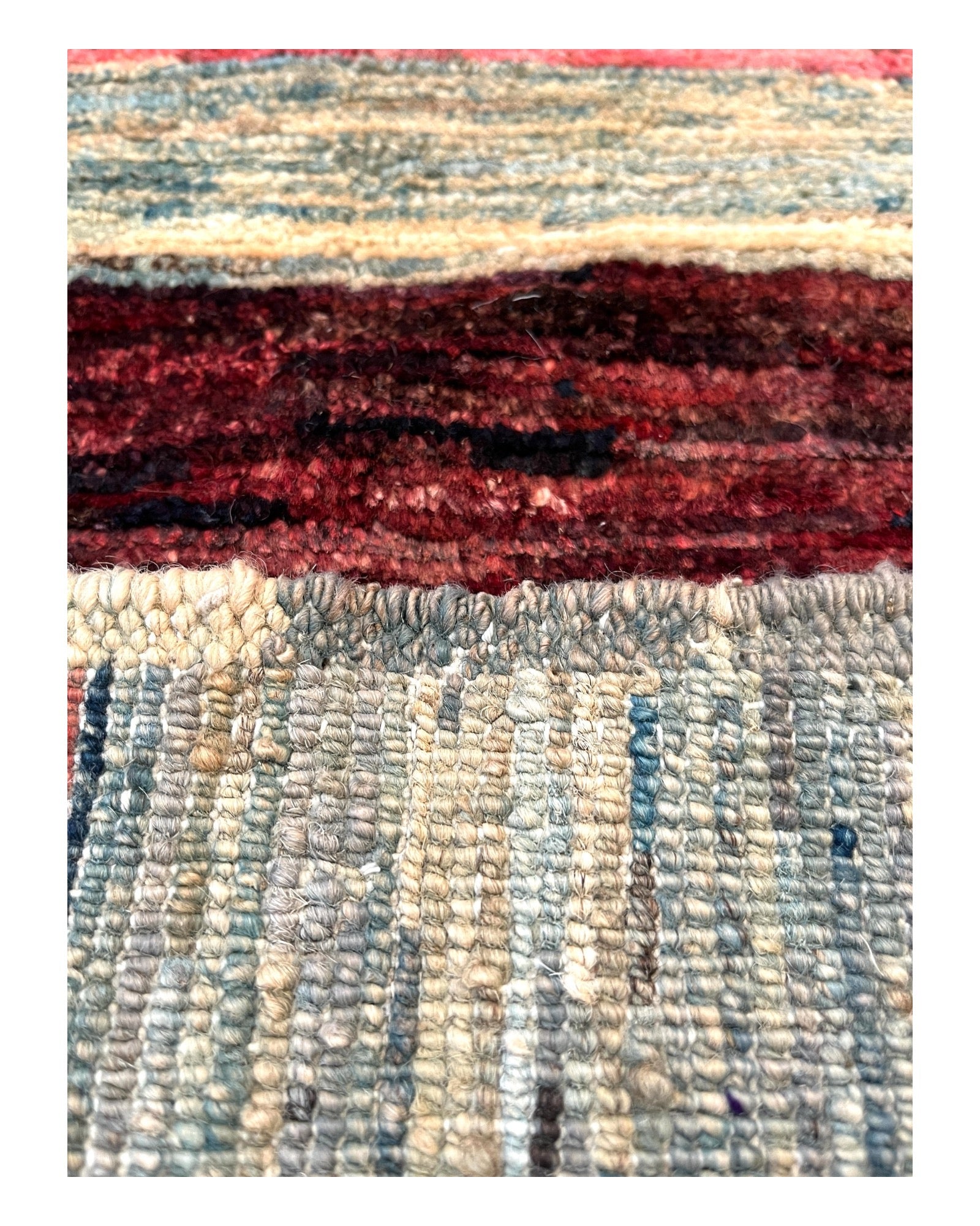 255cm x 180cm Cream & Pink Gabeh Rug