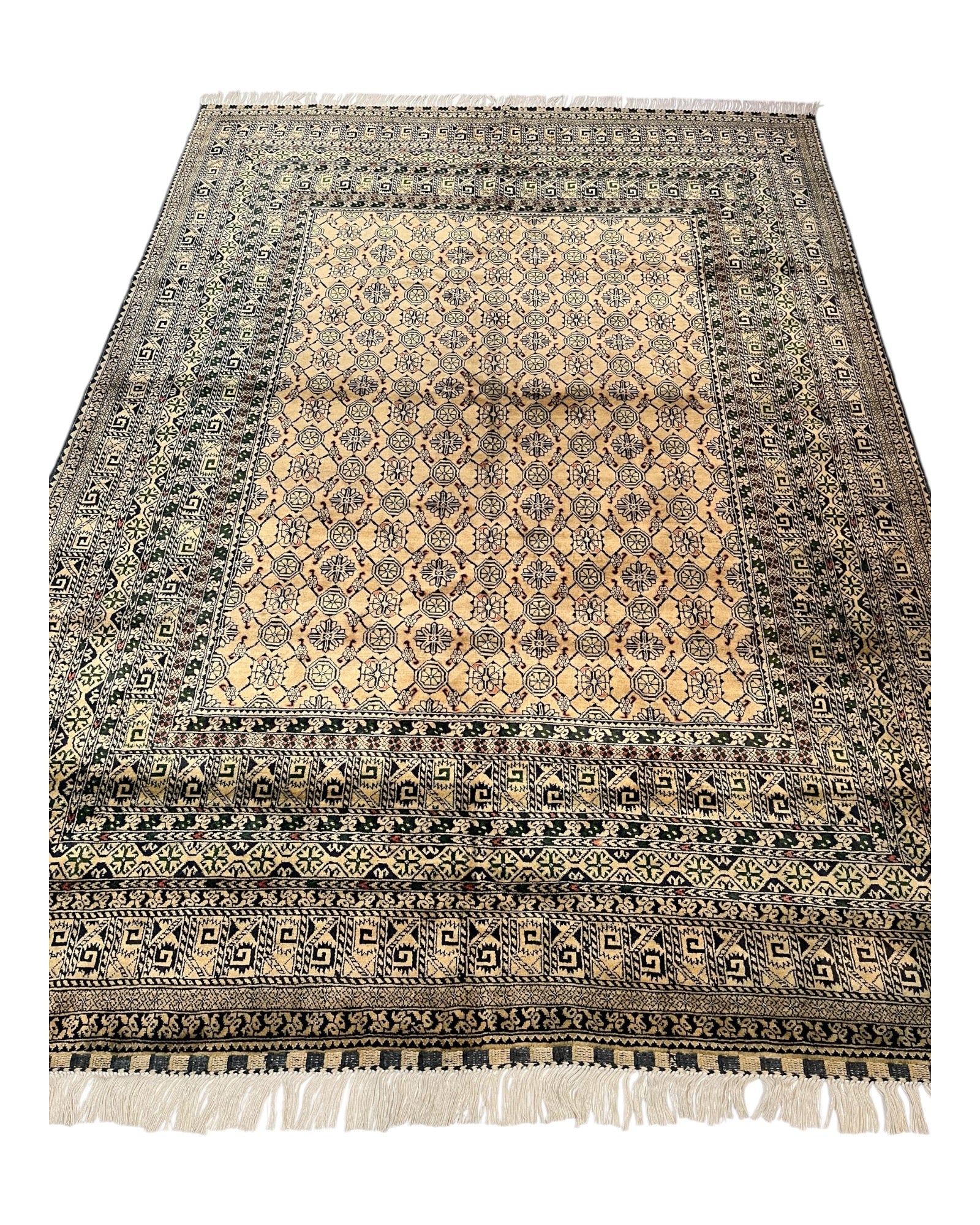 284cm x 200cm Pale yellow Yousefi Rug