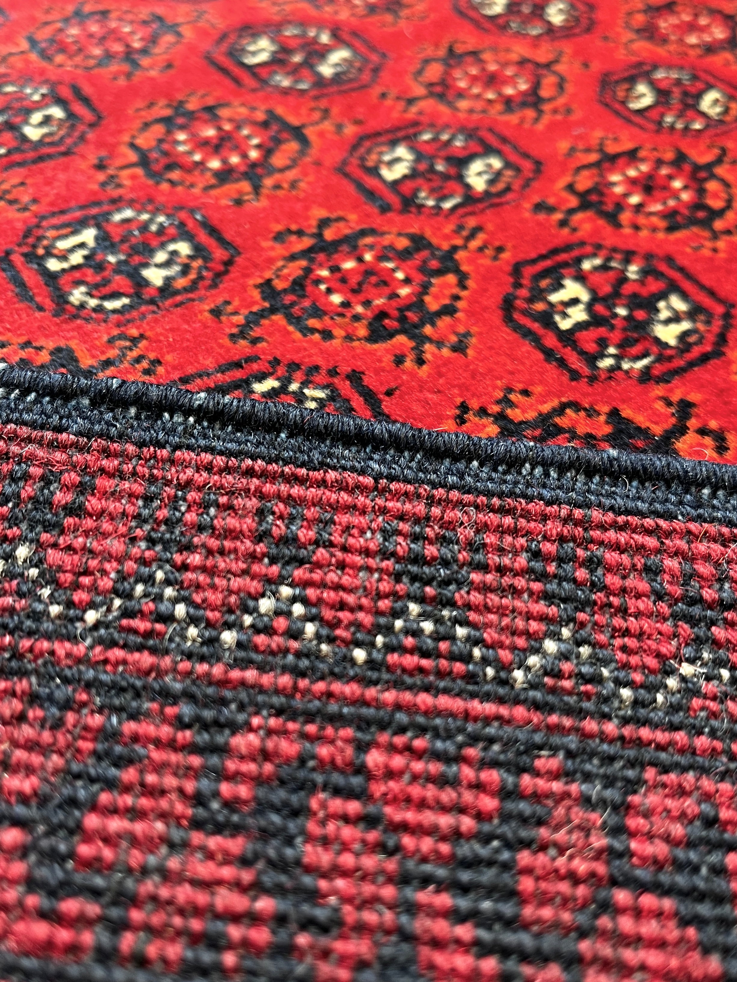 190cm x 130cm Fine Red Roshnai Rug