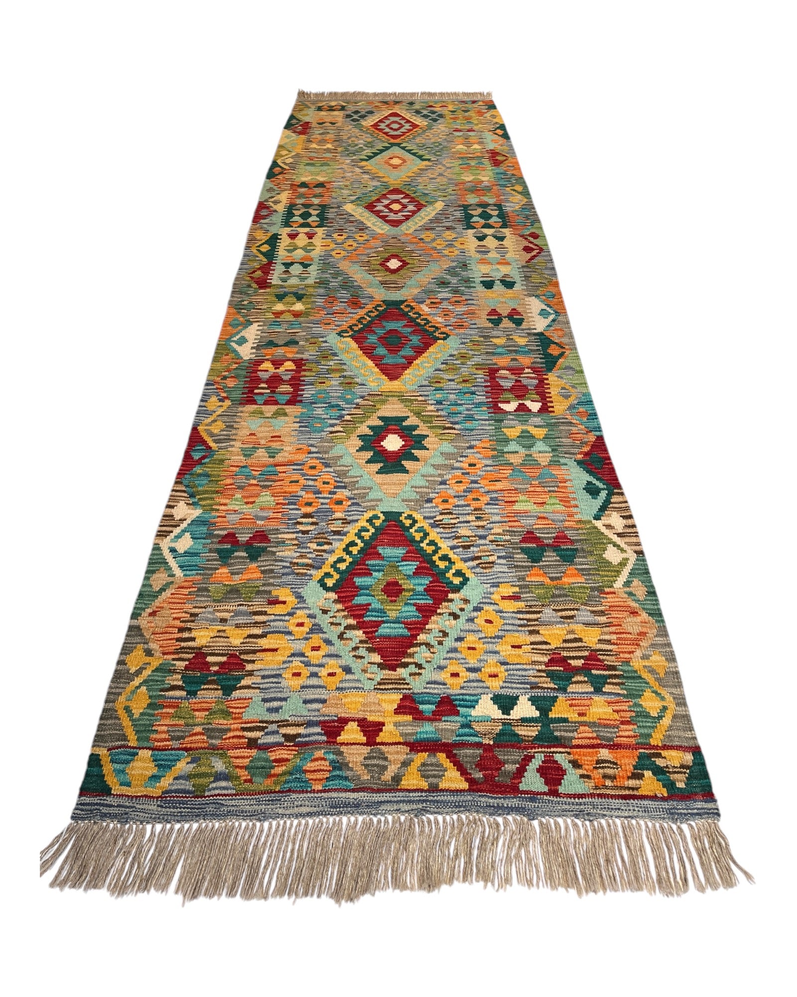 297cm x 88cm Maymana Kilim Runner