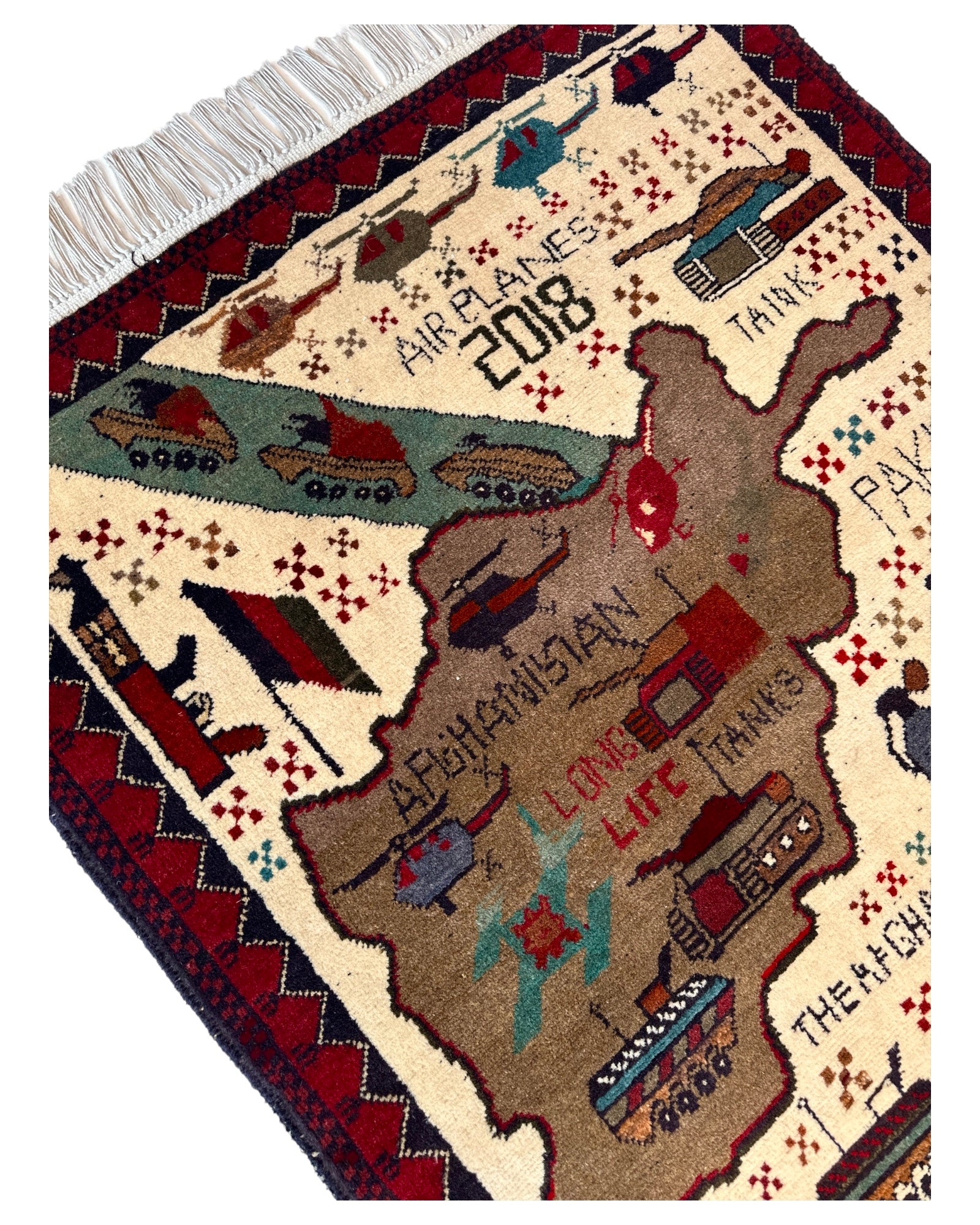 120cm x 85cm War Rug