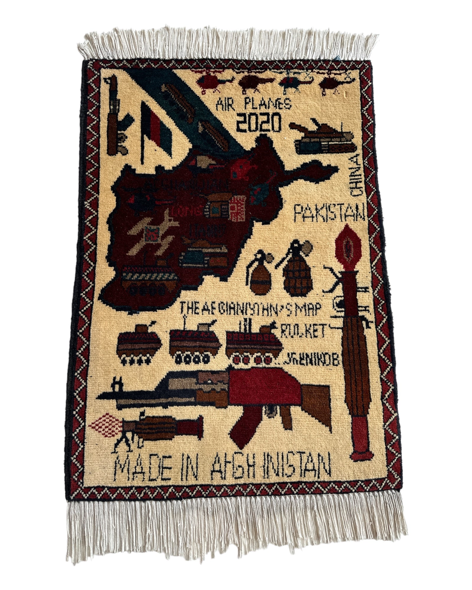 83cm x 58cm War Rug