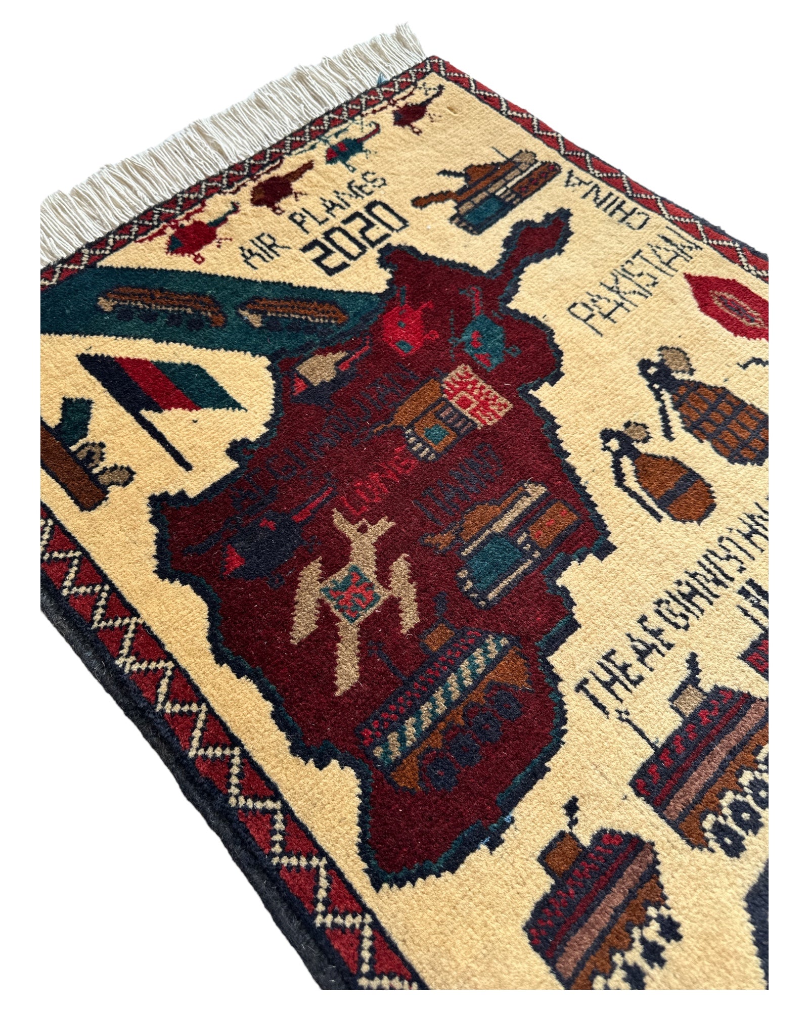 83cm x 58cm War Rug