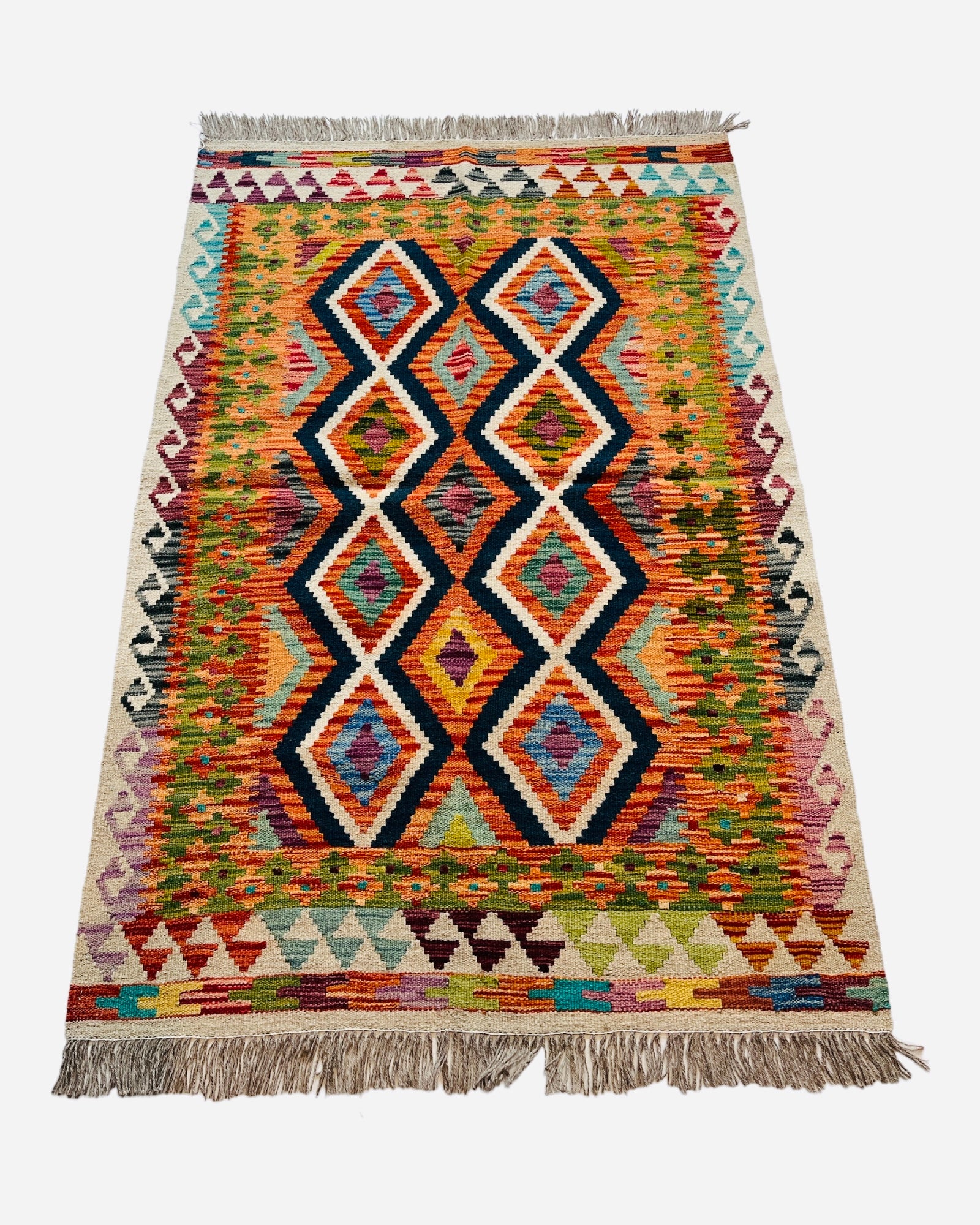 1 x 1.5m Maymana Kilim
