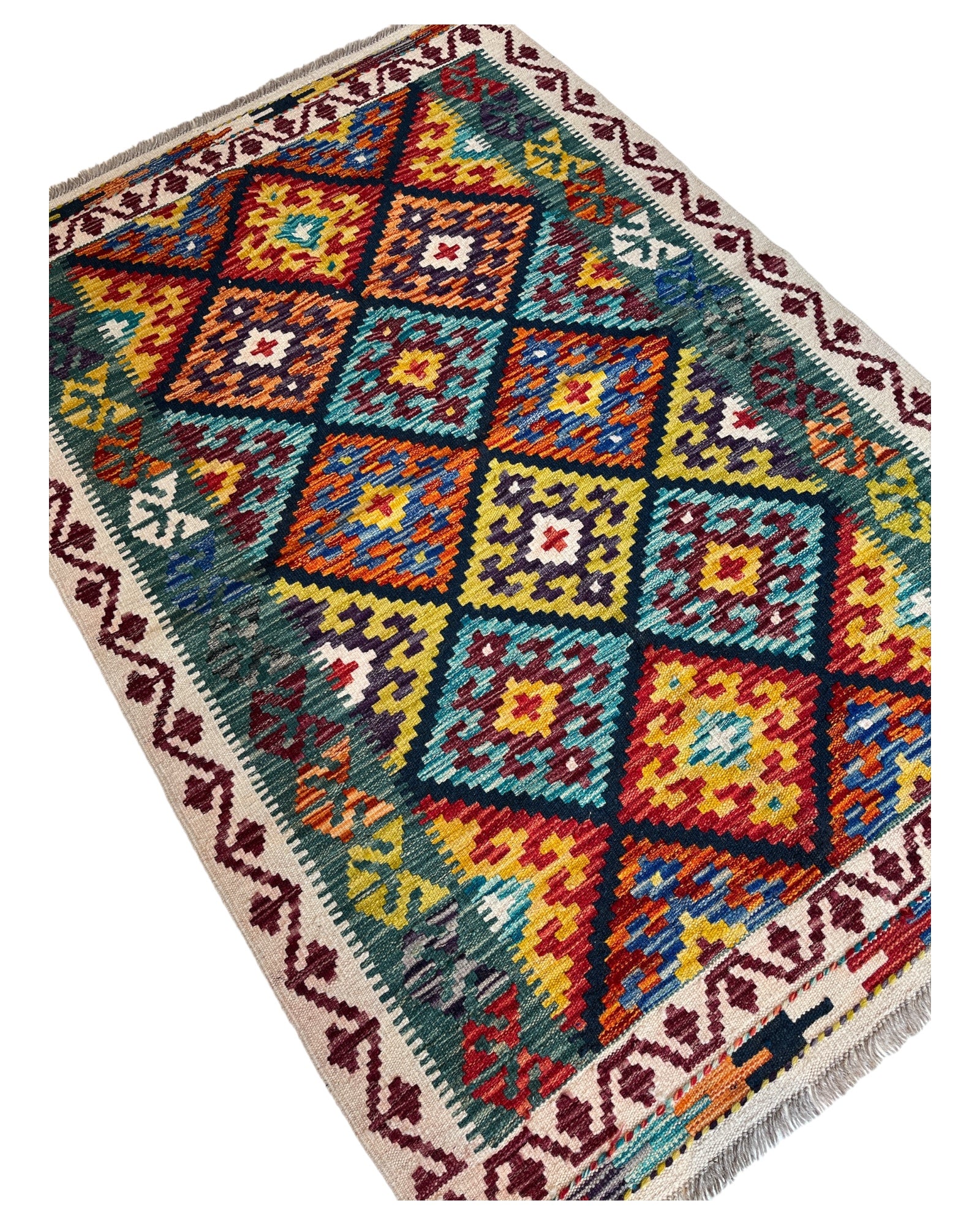 1 x 1.5m Maymana Kilim