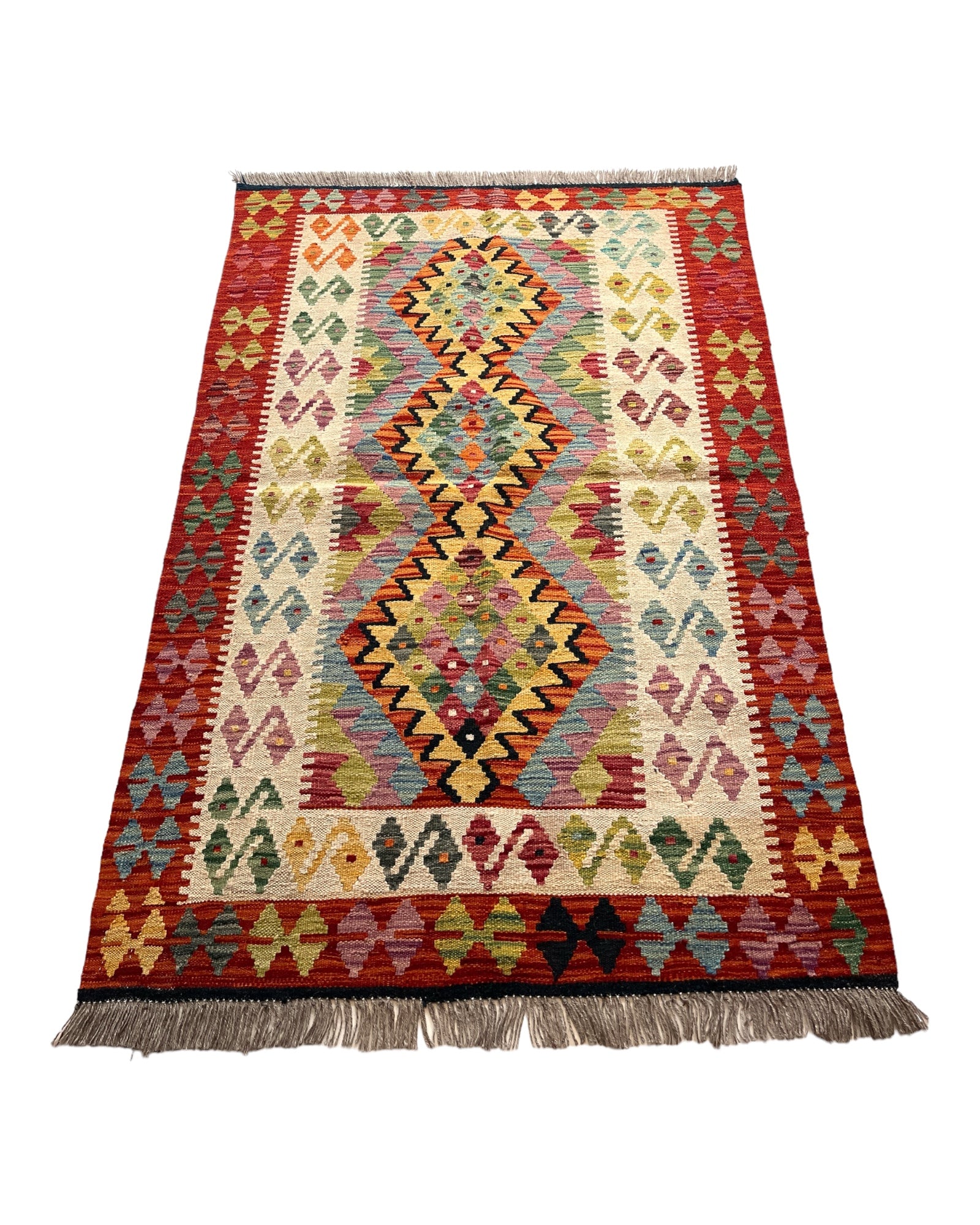1m x 1.5m Maymana Kilim