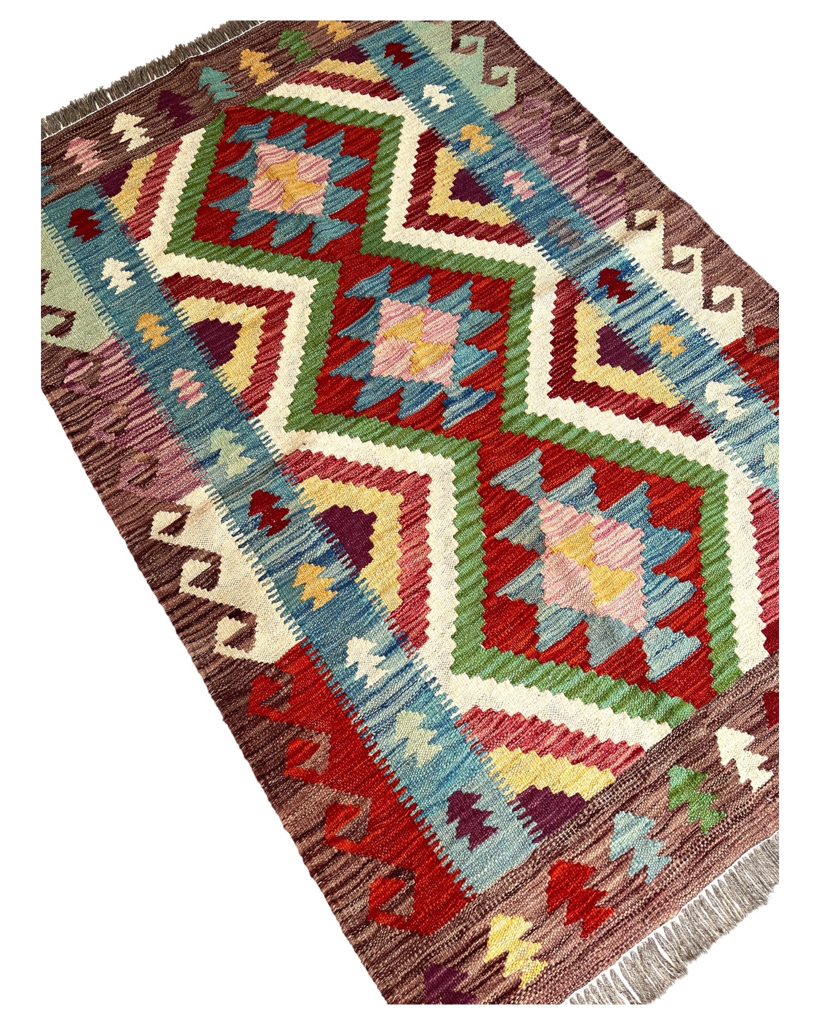 1m x 1.5m Maymana Kilim