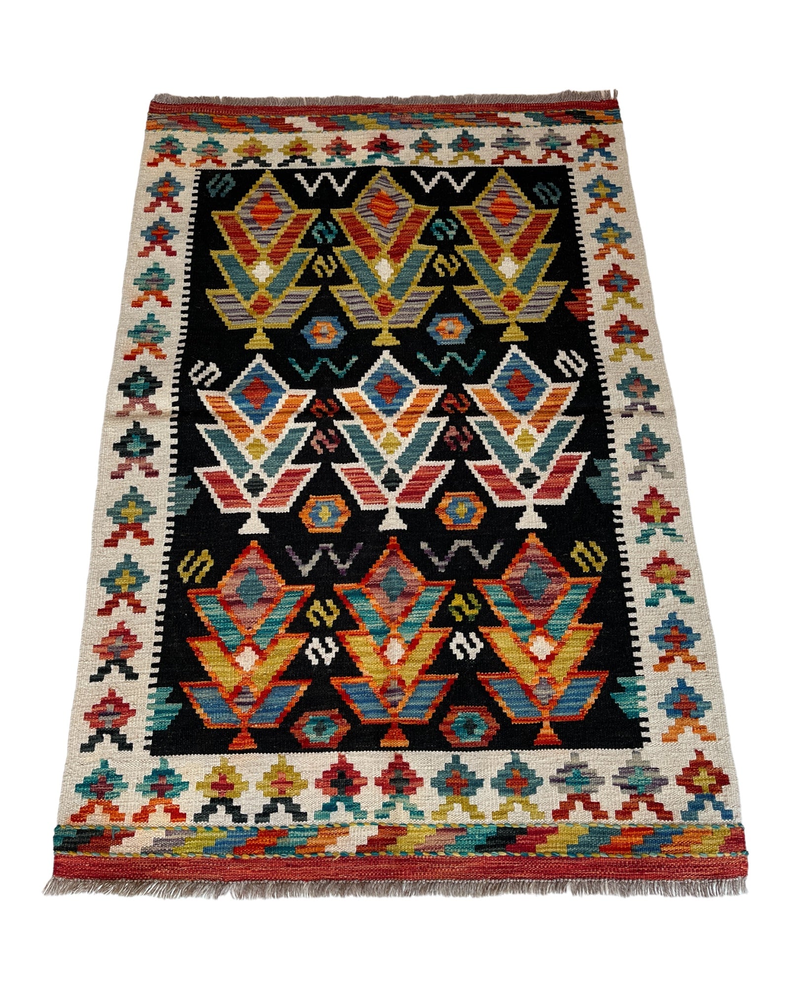 1m x 1.5m Maymana Kilim