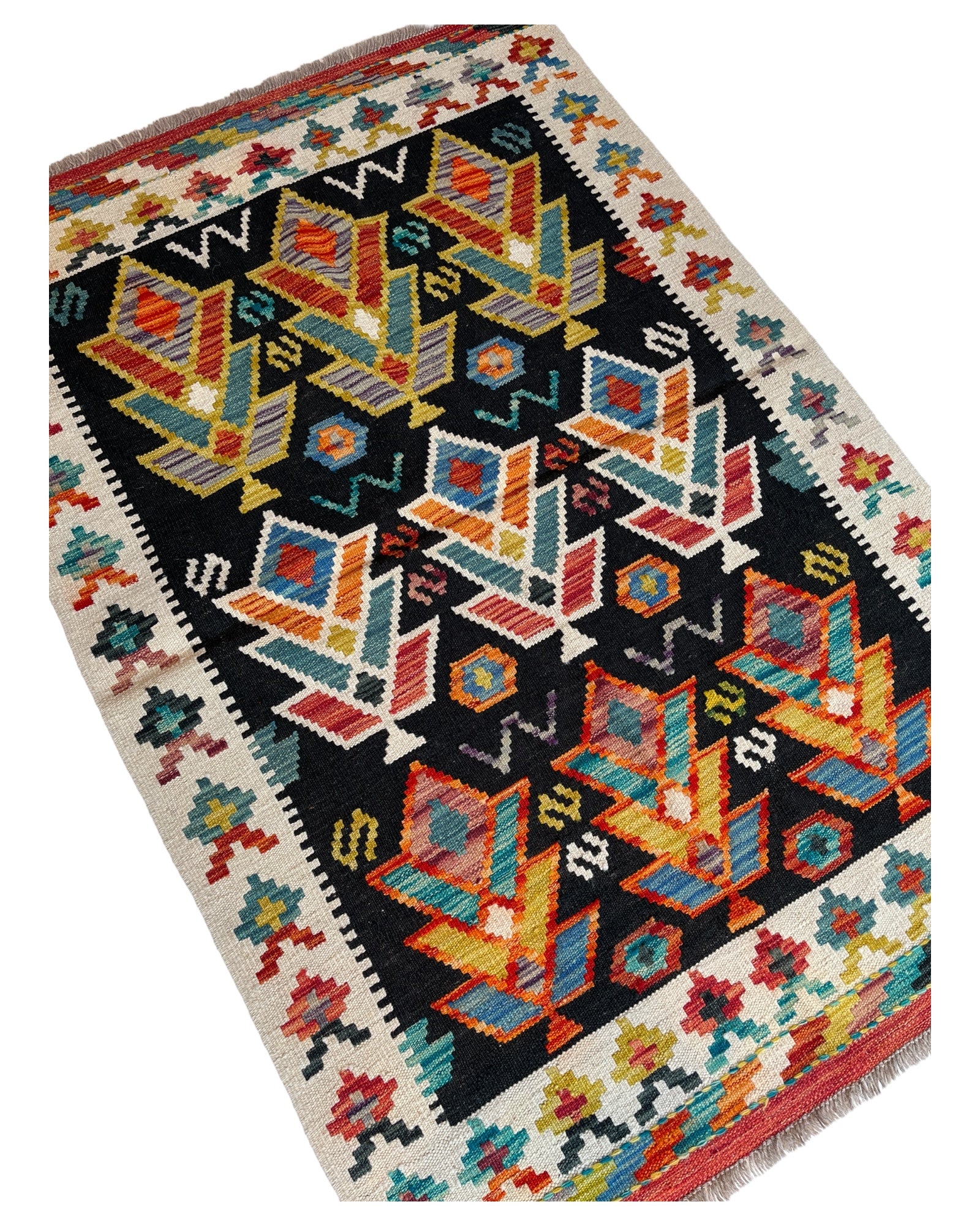 1m x 1.5m Maymana Kilim