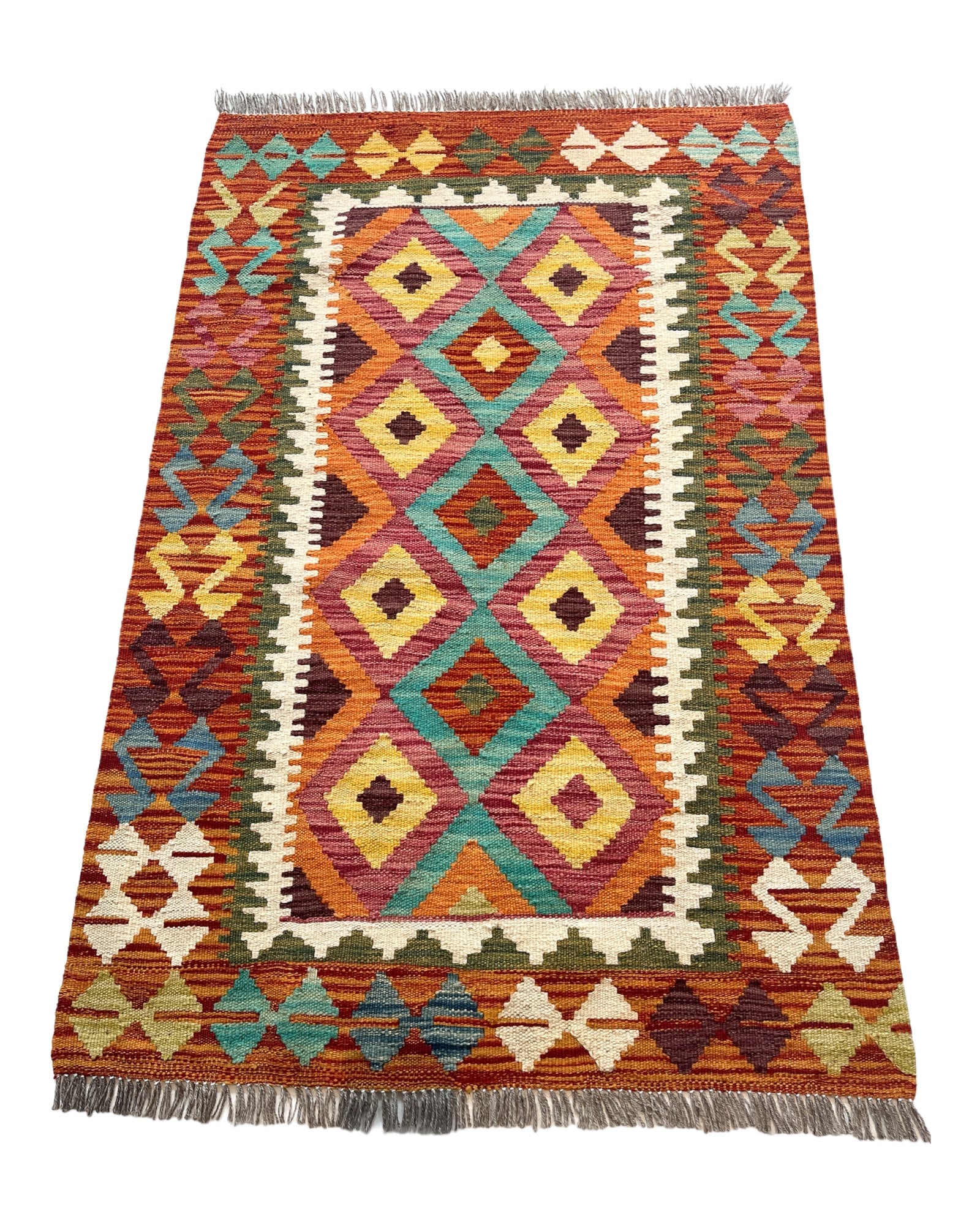 130cm x 87cm Maymana Kilim