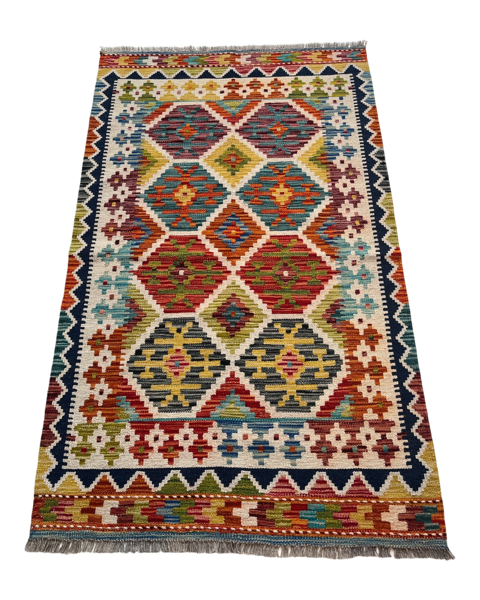 1m x 1.5m Maymana Kilim