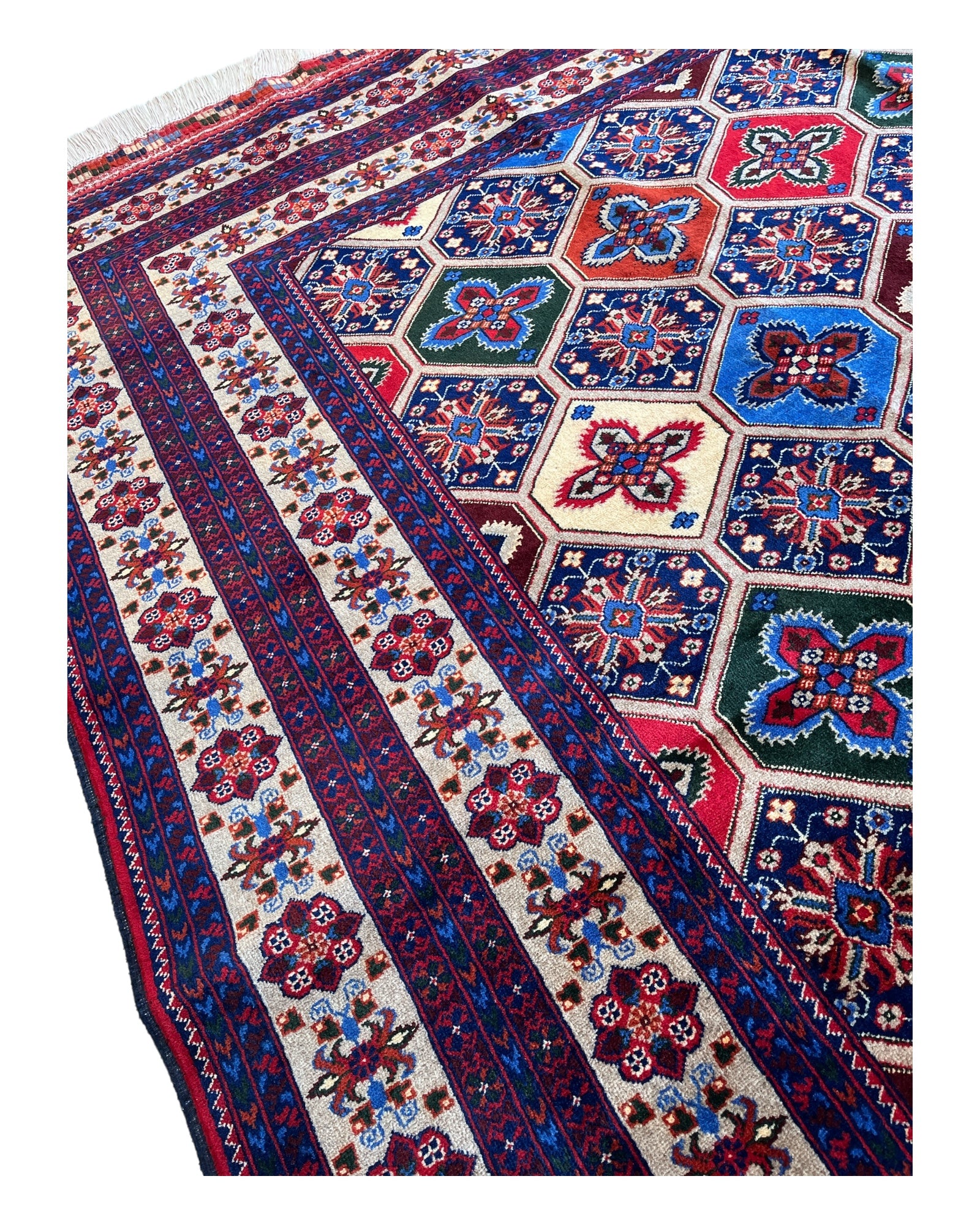 340cm x 250cm Kashi Naqsha Rug