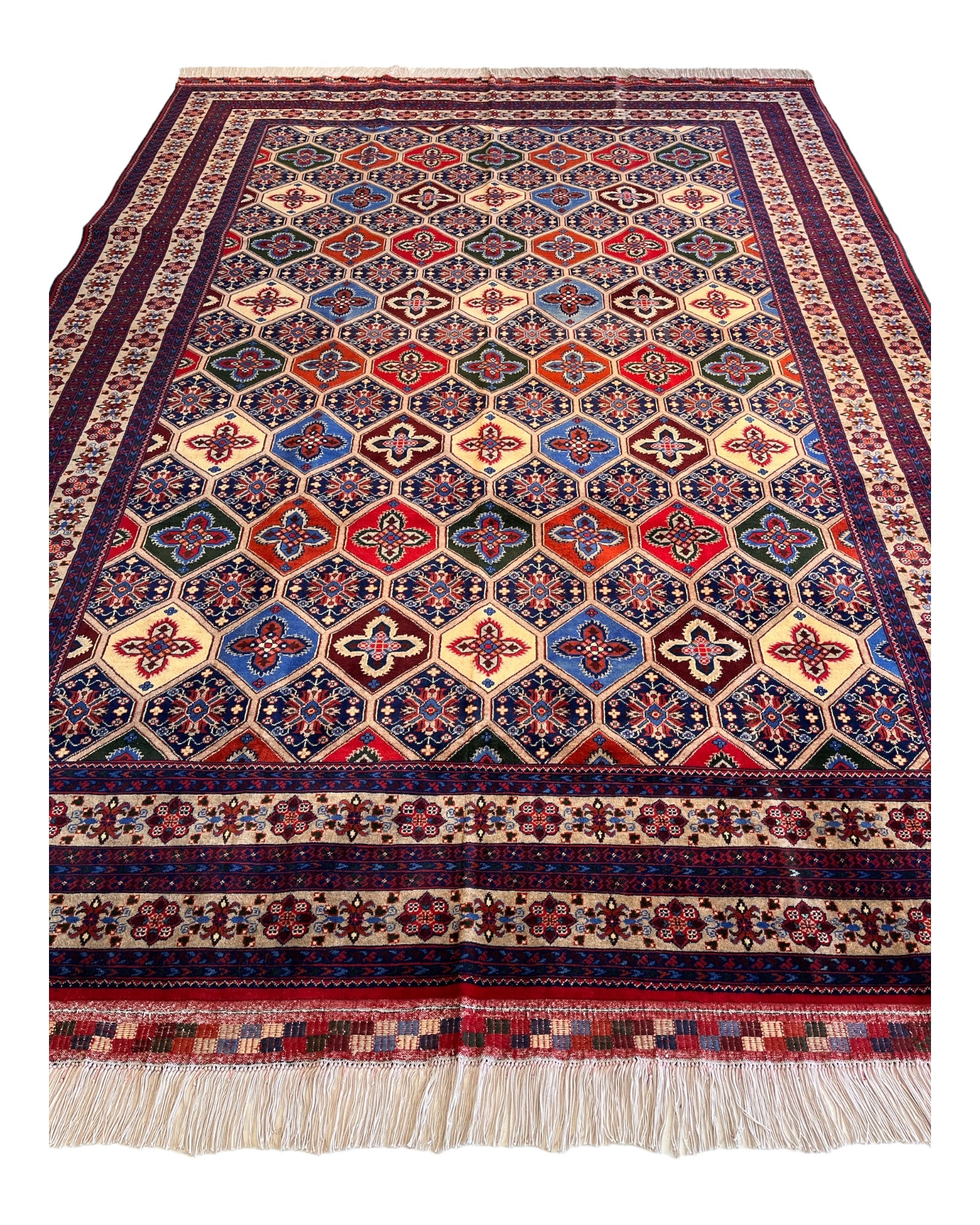 340cm x 250cm Kashi Naqsha Rug