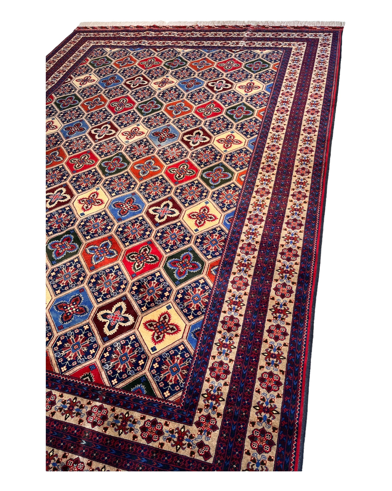 340cm x 250cm Kashi Naqsha Rug