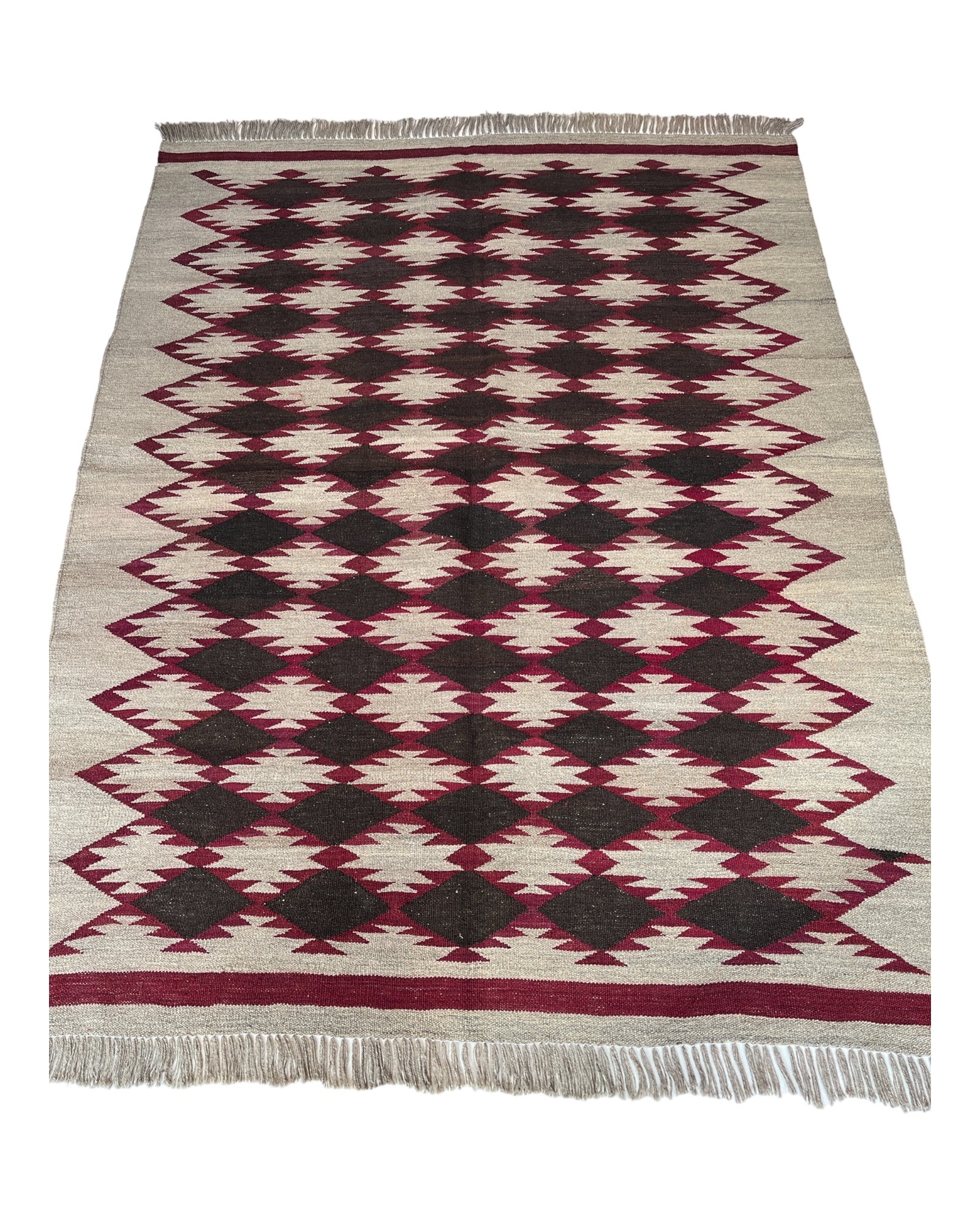 198cm x 148cm Maymana Kilim