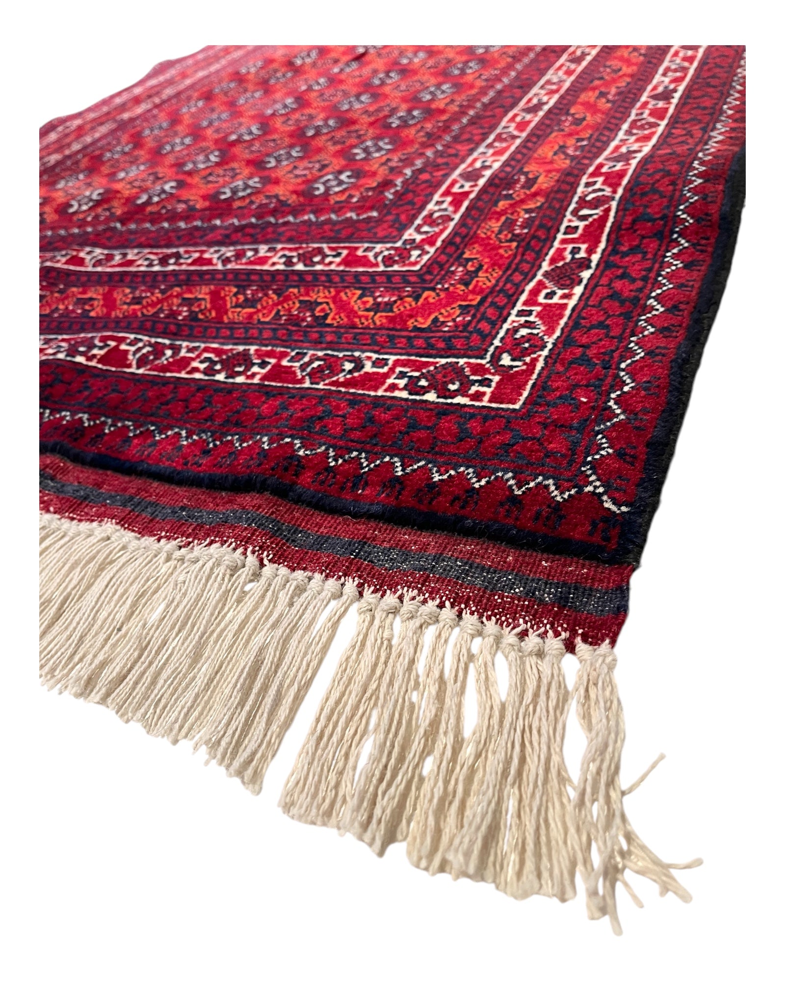 150cm x 100cm Red Khuwaja Roshnai Rug