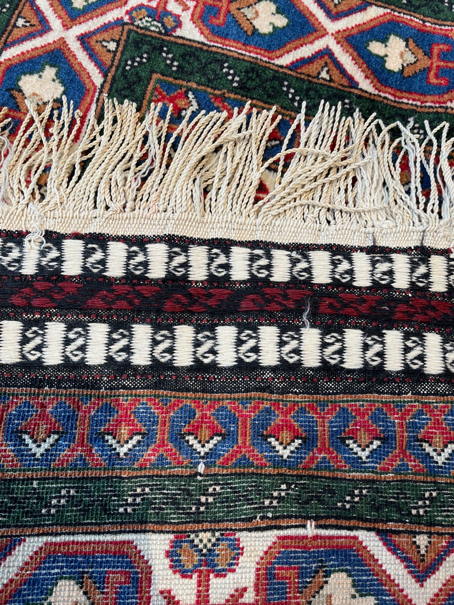 200cm x 105cm Vintage Herat Afghan Rug