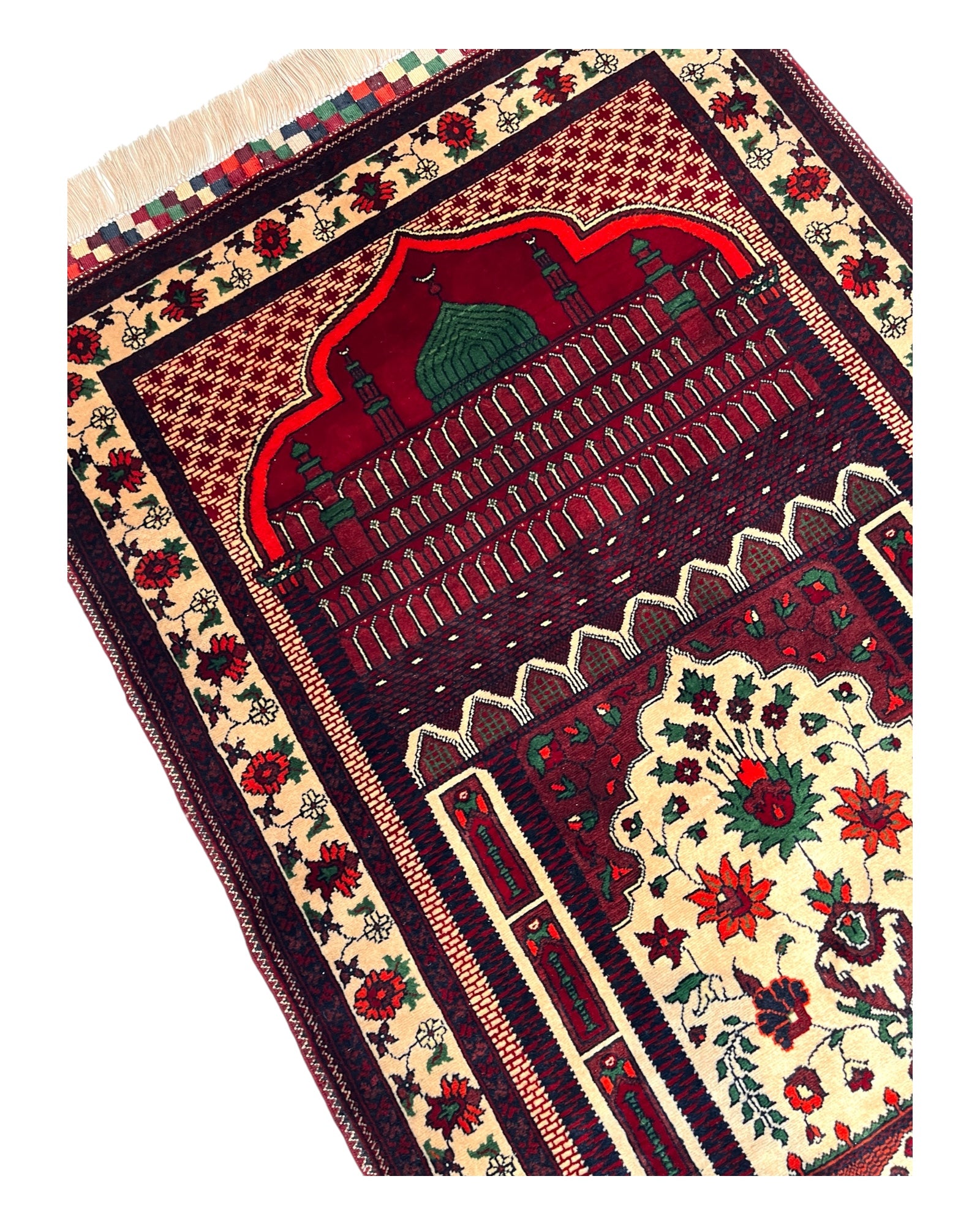 137cm x 90cm Afghan Prayer Rug
