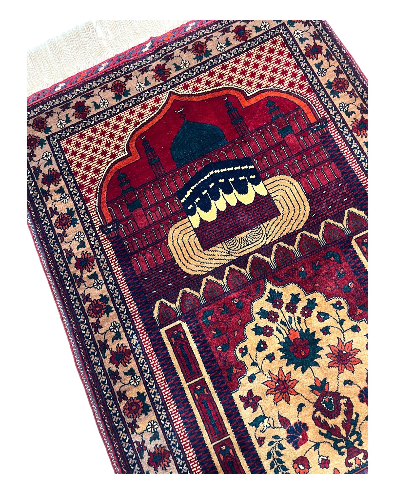 132cm x 85cm Afghan Prayer Rug
