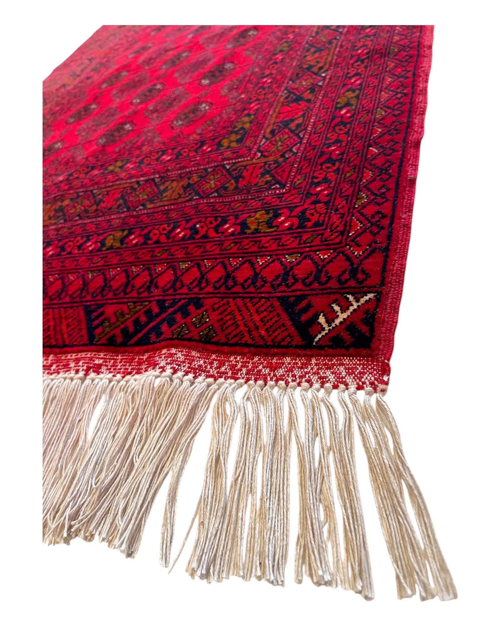117cm x 75cm Red Khuwaja Roshnai Rug