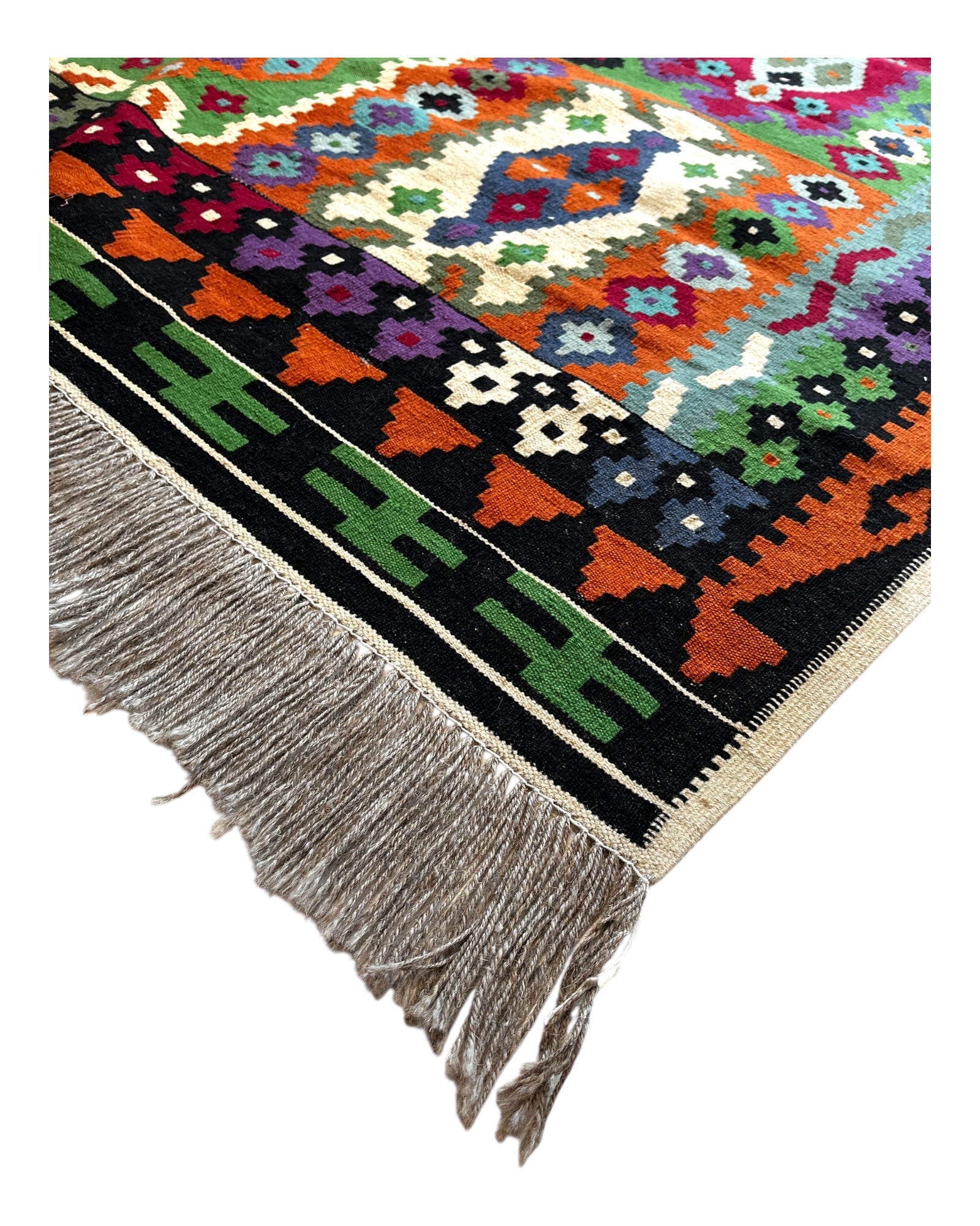 318cm x 196cm Colourful Maymana Kilim