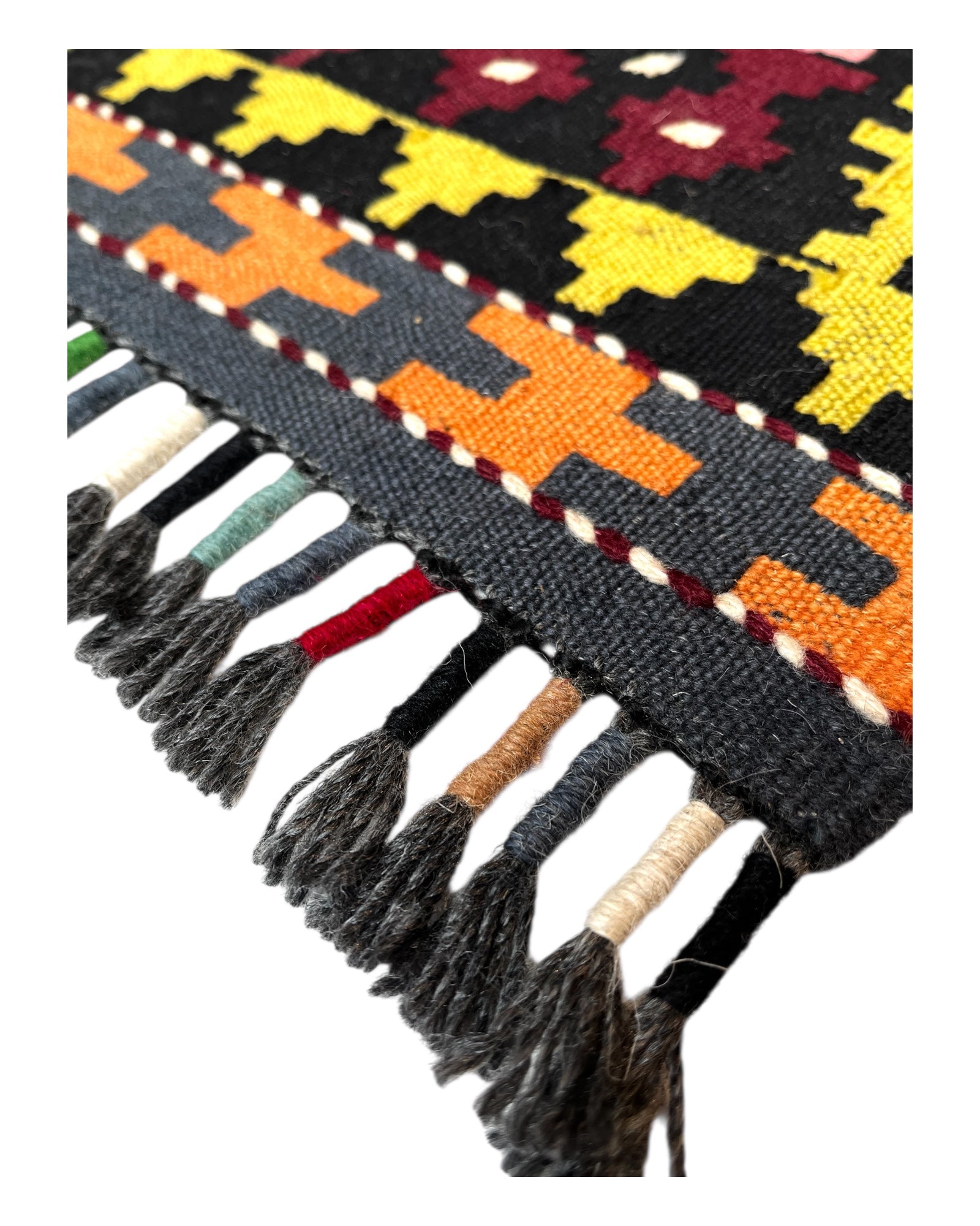 292cm x 198cm Colourful Maymana Kilim