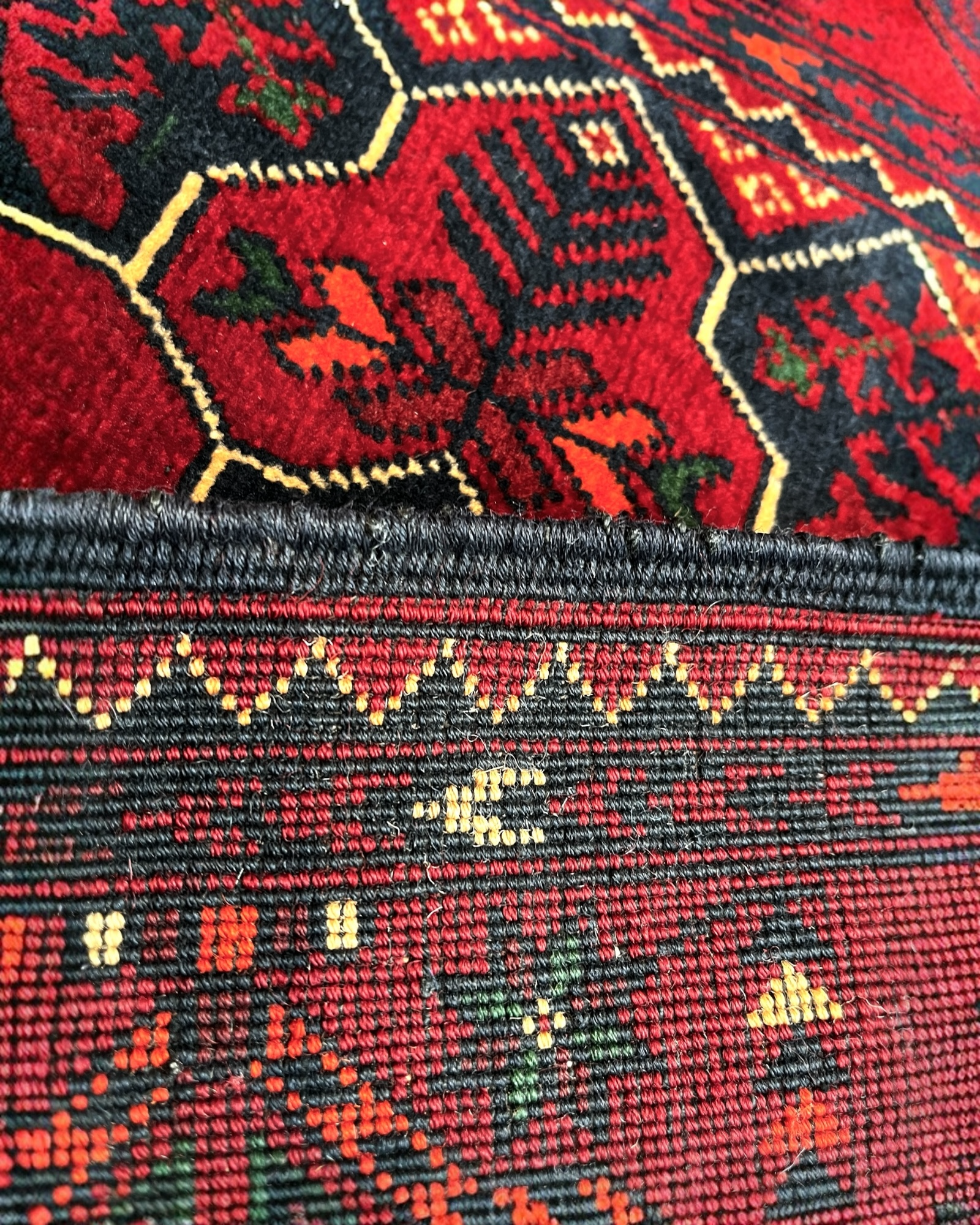285cm x 85cm Red & Orange Yousefi Runner