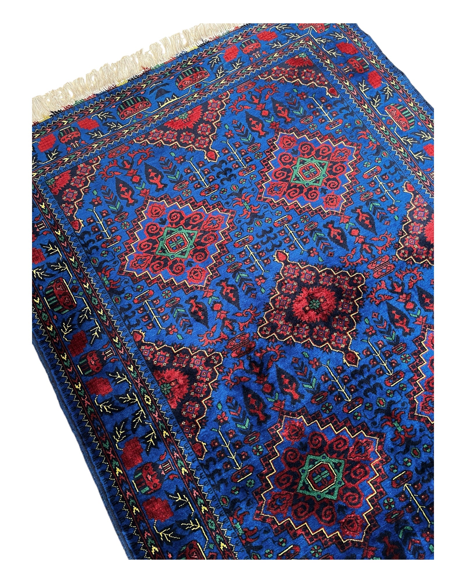 145cm x 106cm Blue Yousefi Rug