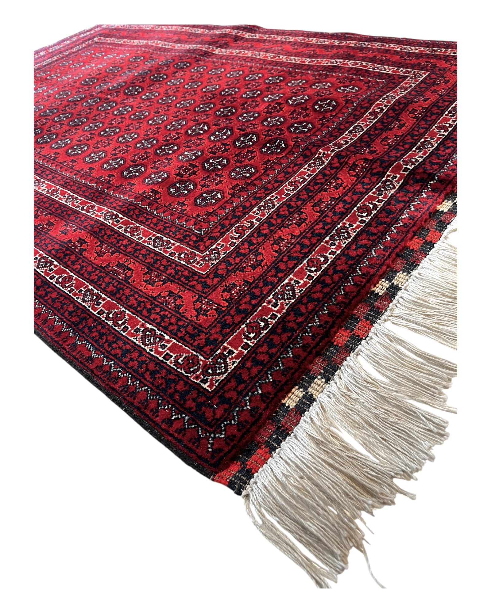 150cm x 100cm Red Khuwaja Roshnai Rug