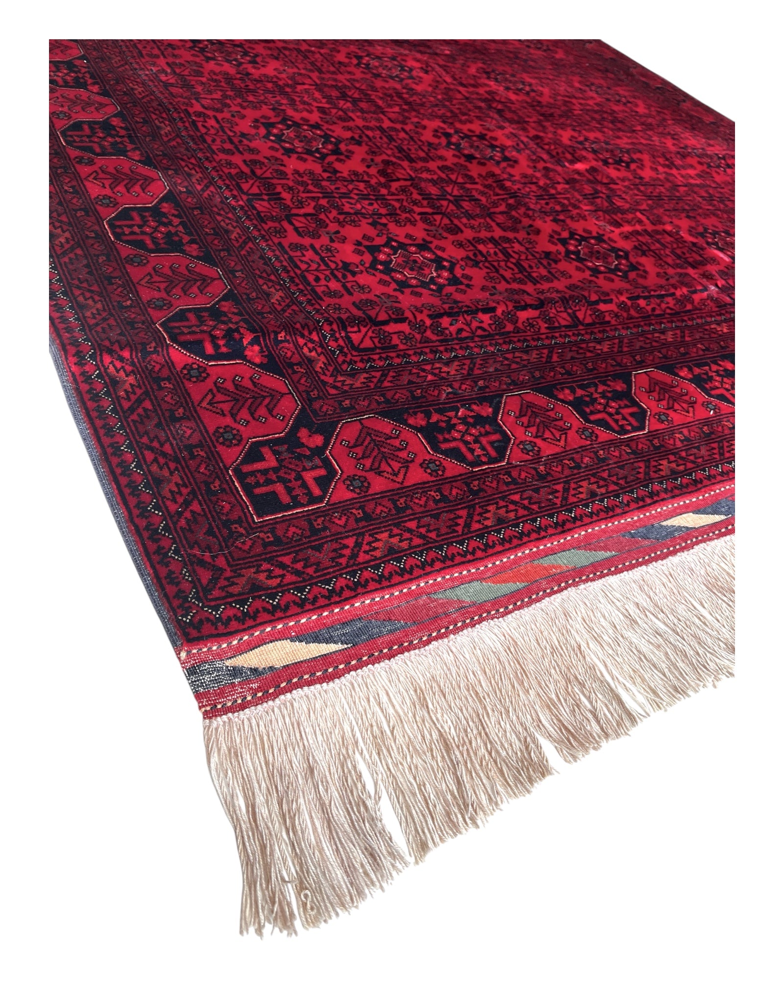 240cm x 177cm Red Andkhoy Rug