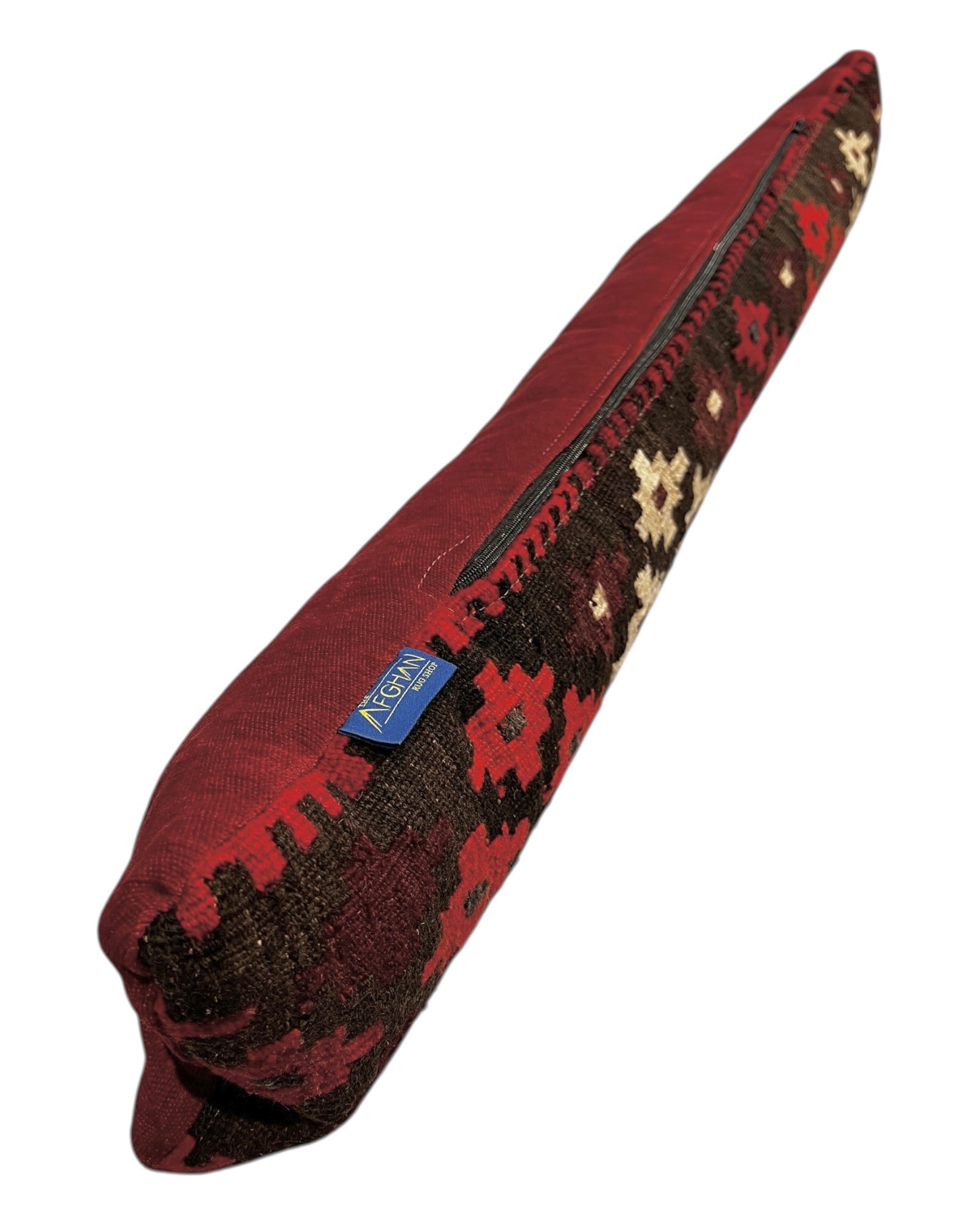 Red, Orange & Cream Draught Excluder