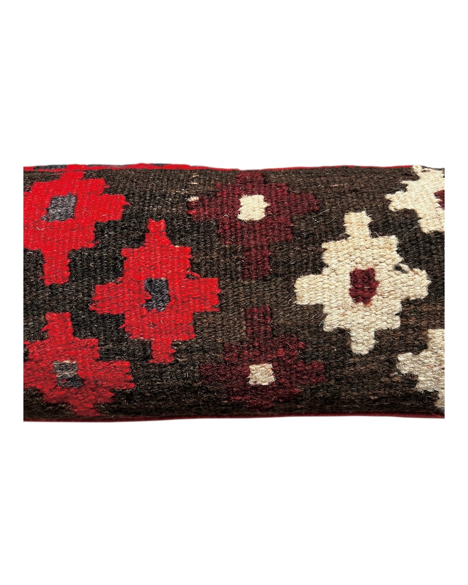 Red, Orange & Cream Draught Excluder