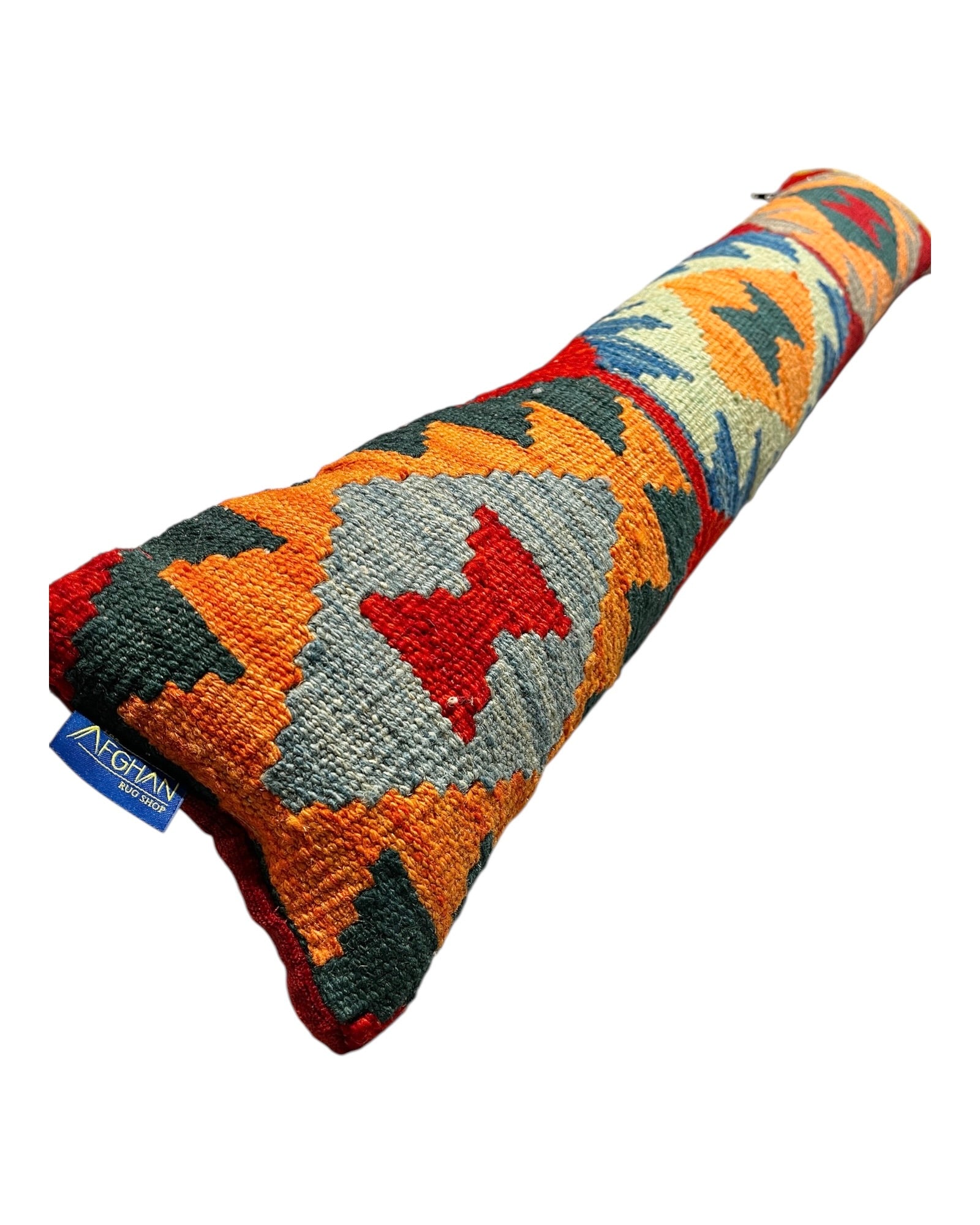 Orange & Red Draught Excluder