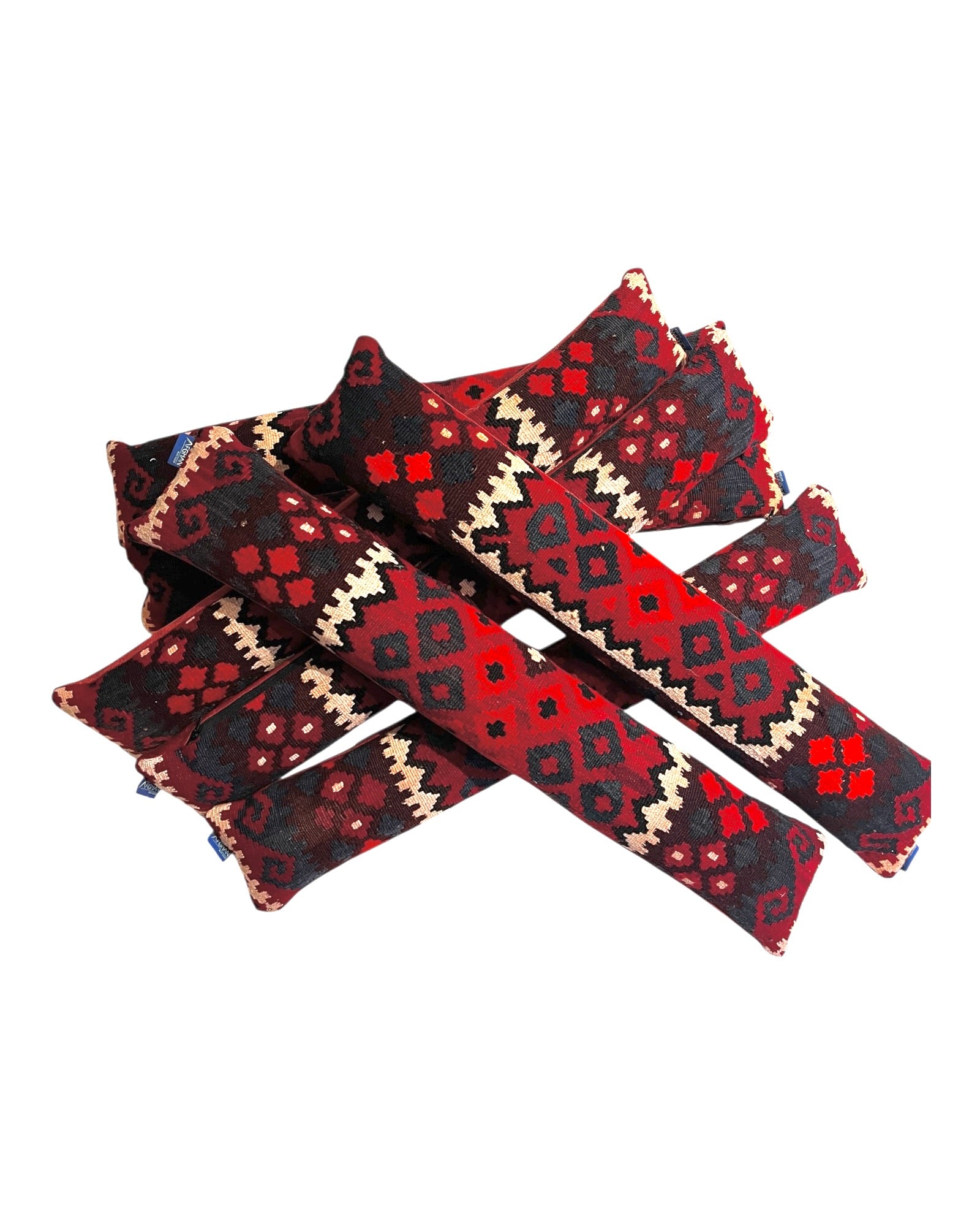 Red, Burgundy & Black Draught Excluder