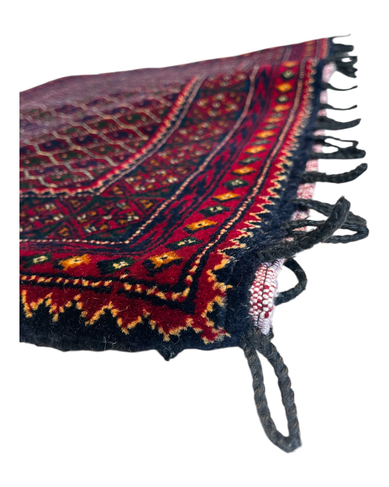 Red Dokhteri Qazi Cushion Cover