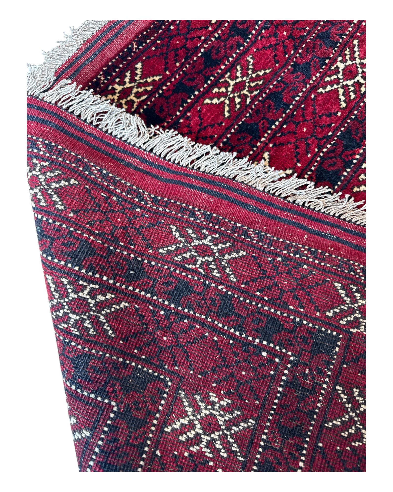 Antique Sheberghan Rug. Circa 1940. 406cm x 280cm