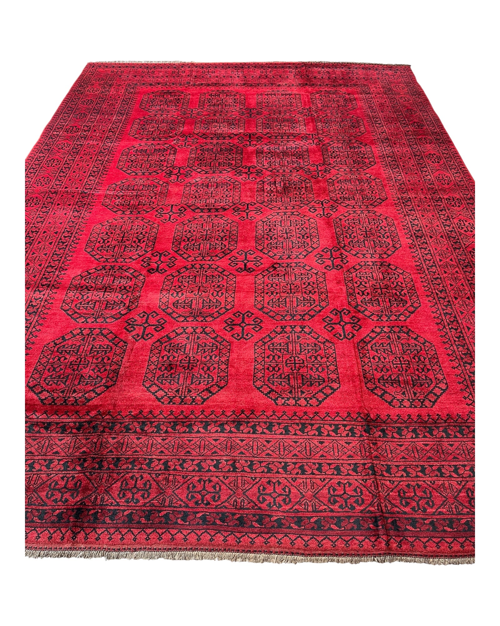 370cm x 270cm Antique Sulemani Aq Cha. Circa 1950
