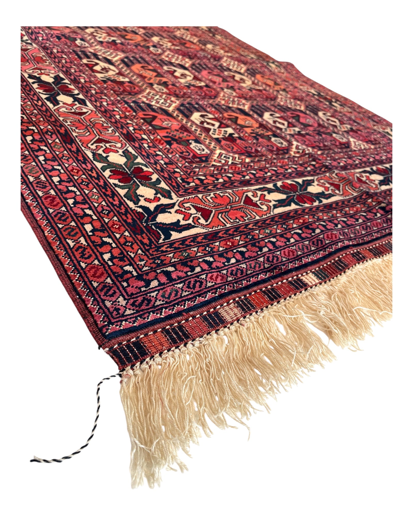 150cm x 104cm Pink Ala Bakhmal Rug
