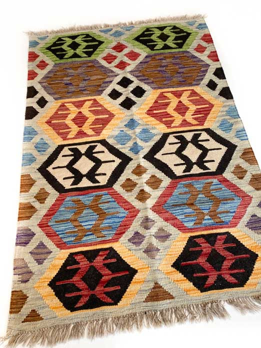 1 x 1.5m Maymana Kilim