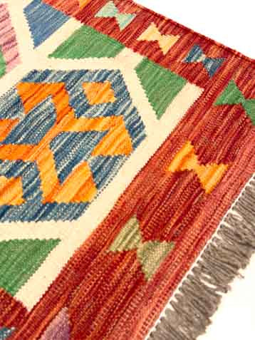 90cm x 65cm Mayana Kilim (approx)