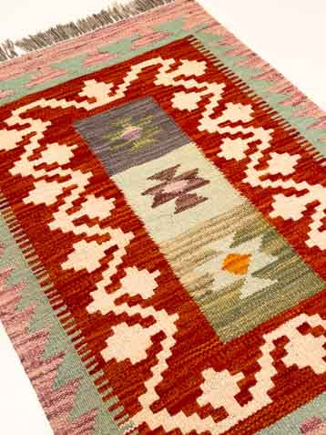 90cm x 65cm Mayana Kilim (approx)