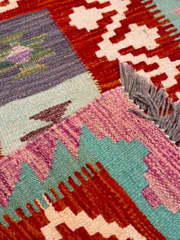 90cm x 65cm Mayana Kilim (approx)