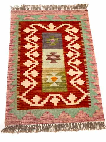 90cm x 65cm Mayana Kilim (approx)