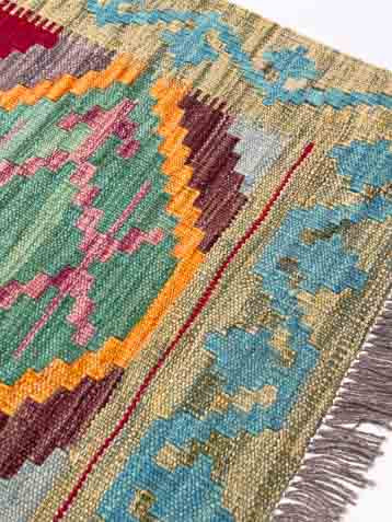 90cm x 65cm Mayana Kilim (approx)