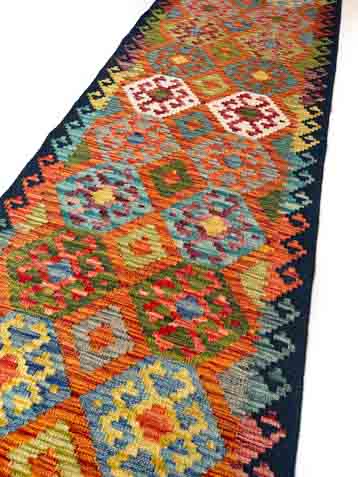 295cm x 83cm Maymana Kilim Runner