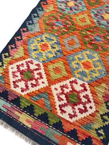 295cm x 83cm Maymana Kilim Runner